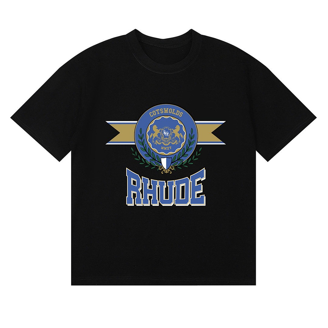 Streetwear Brand Logos - Camiseta Unissex de Algodão com Gola