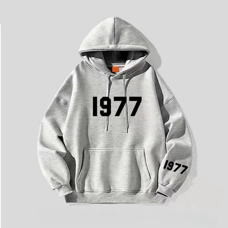 Streetwear Outfit Brand - Moletom Oversize Gráfico de Marca de