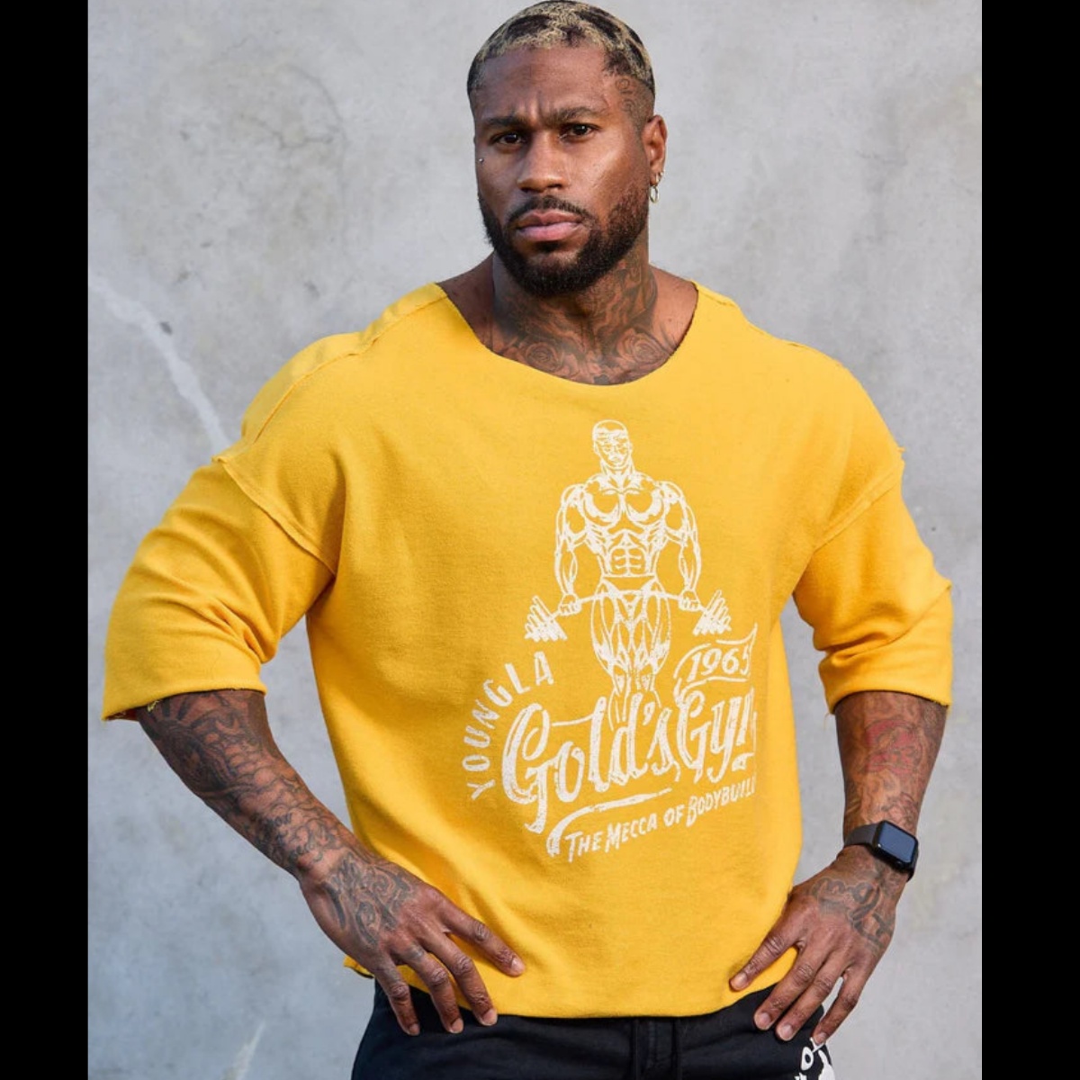Yellow Streetwear Brand - Camiseta de Algodão Gráfica Amarela para