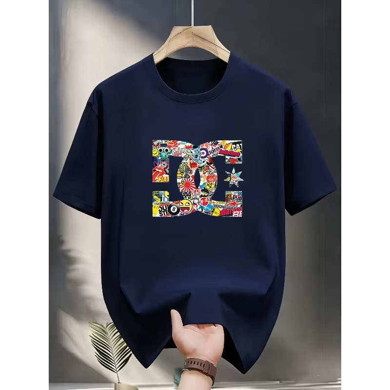 Streetwear Brands 2026 - Camiseta Oversized de Algodão Casual com