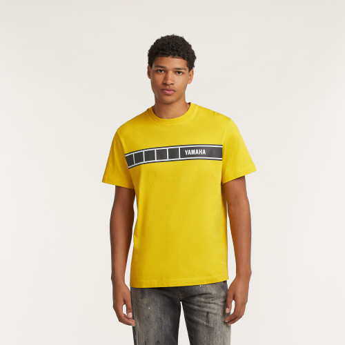 Yellow Streetwear Brand - Camiseta retrô amarela da marca YAMAHA