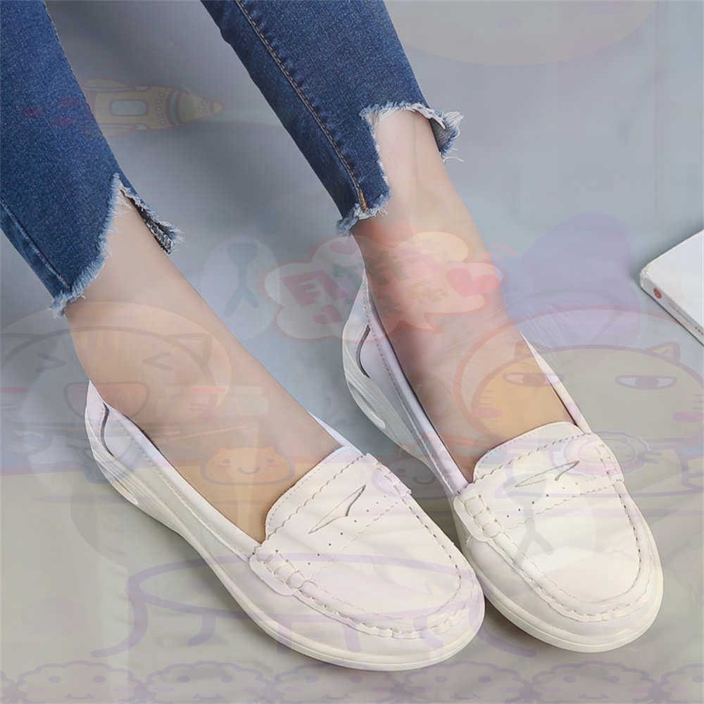 Streetwear Brand Vietnam - Macio deslizamento-em das mulheres sapatos de
