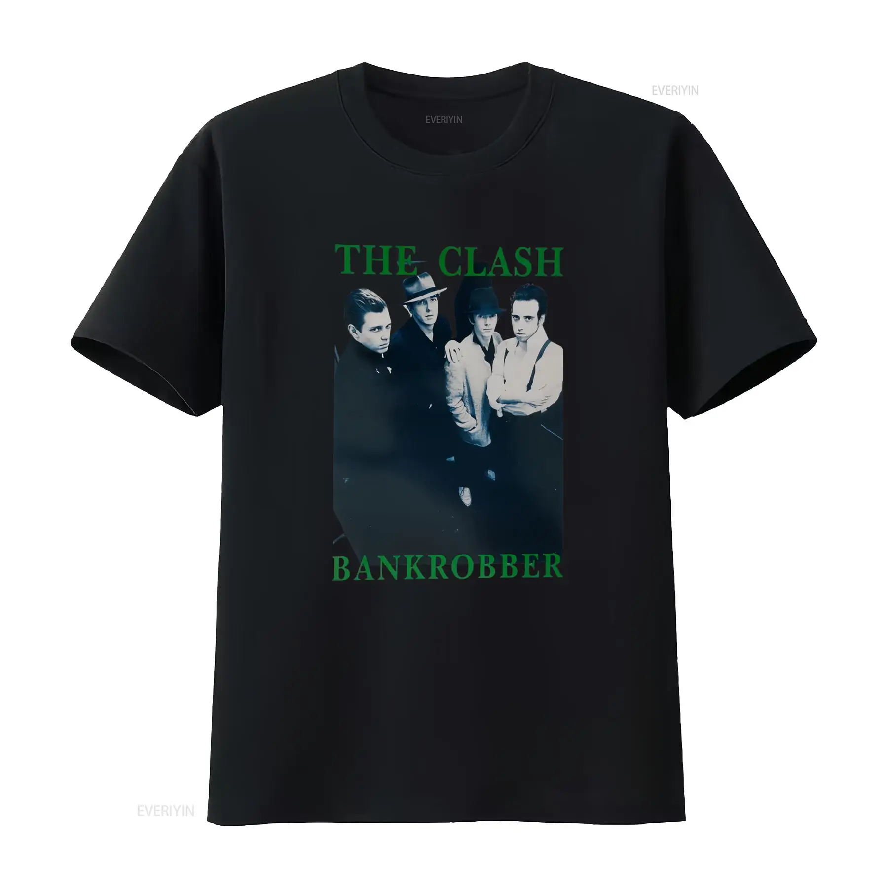 Streetwear Brand Uk - Camiseta Masculina Estilo Vintage The Clash