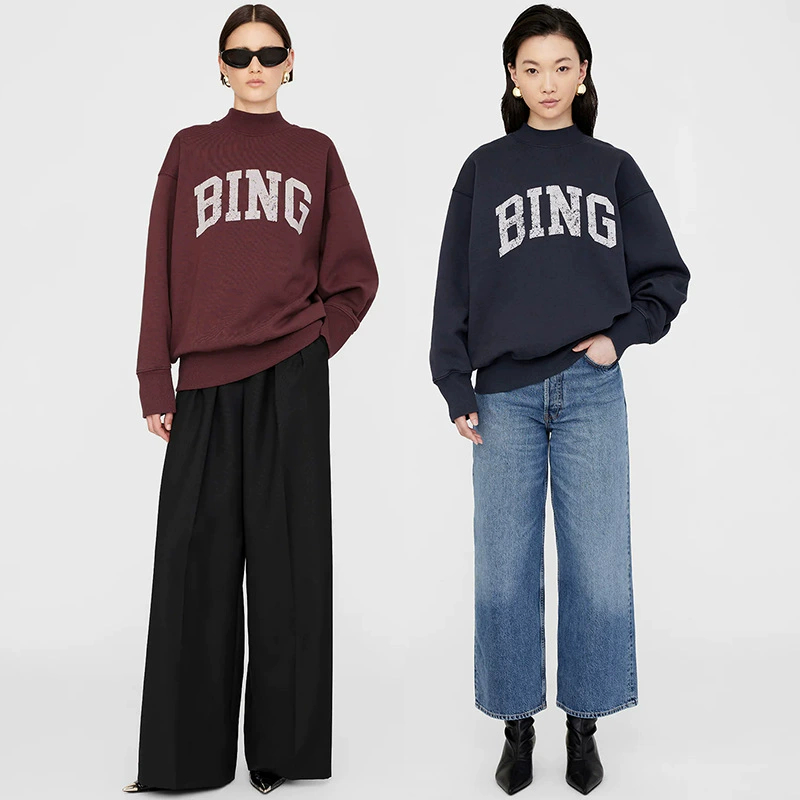 Moletom Feminino de Gola Alta  - Streetwear Brands 2026 avaliação e preço