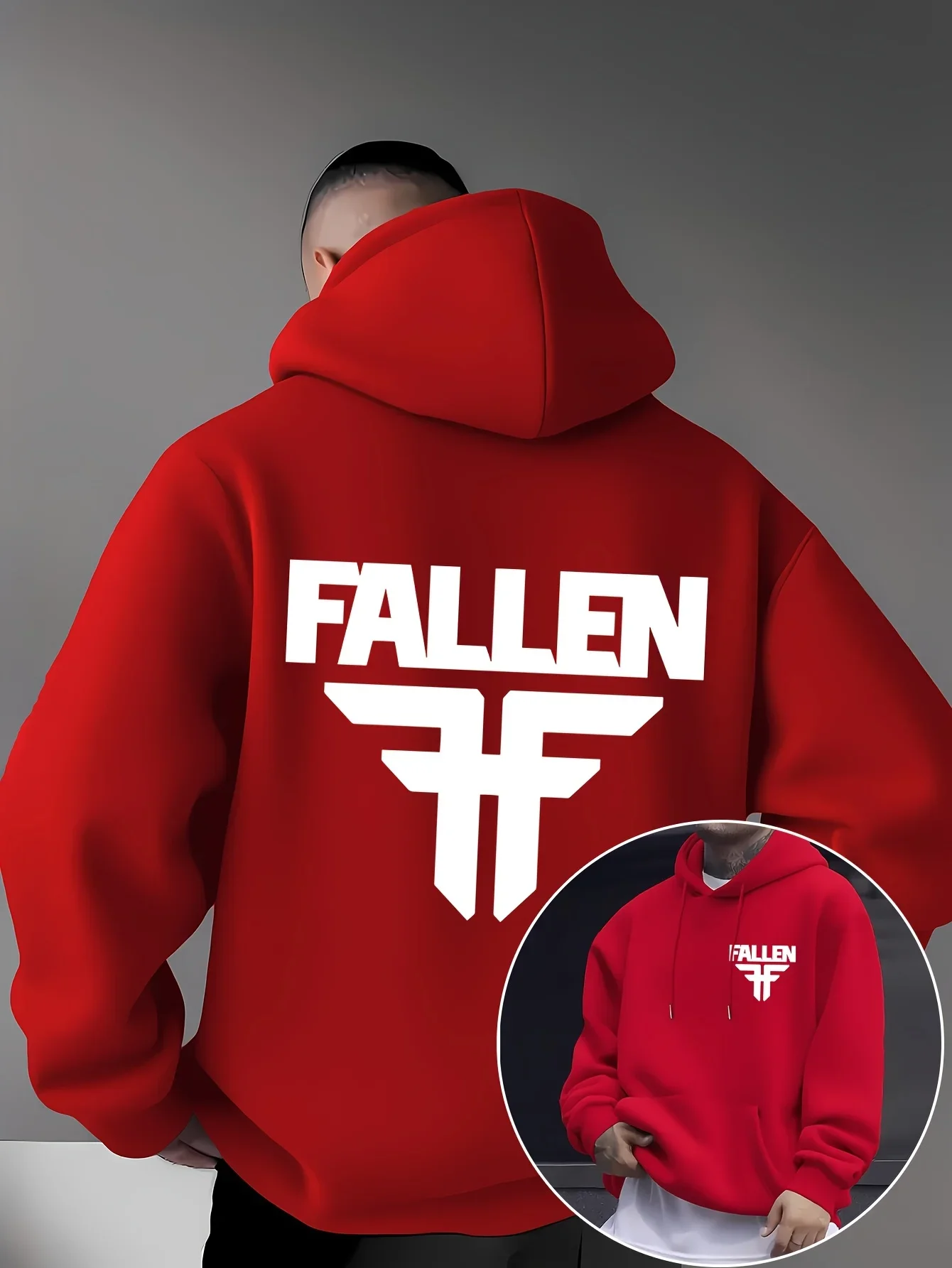 Moletom com capuz e cordão uni - Streetwear Brand Logos avaliação e preço