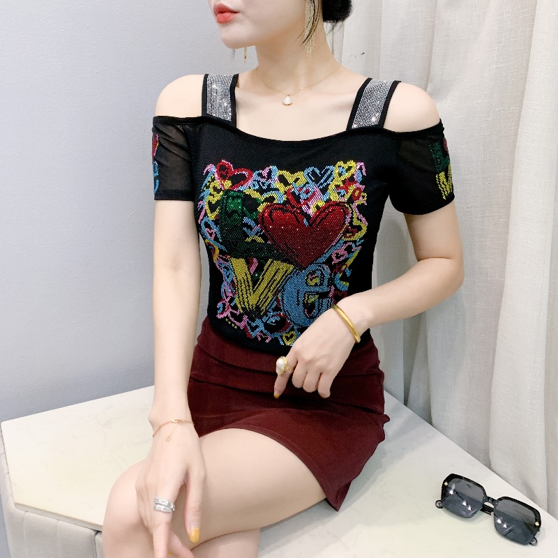 Camiseta Slim de Verão de Alta - Streetwear Brand Drops avaliação e preço