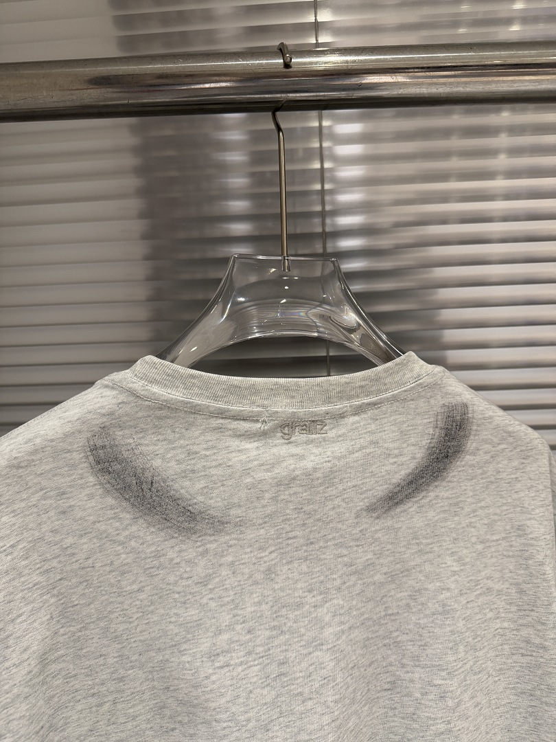 Camiseta Oversized de Manga Cu - Streetwear Brands 2026 avaliação e preço