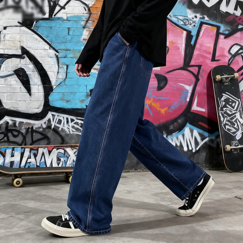 2026 Novos Jeans Largos de Str - Streetwear Brands 2026 avaliação e preço