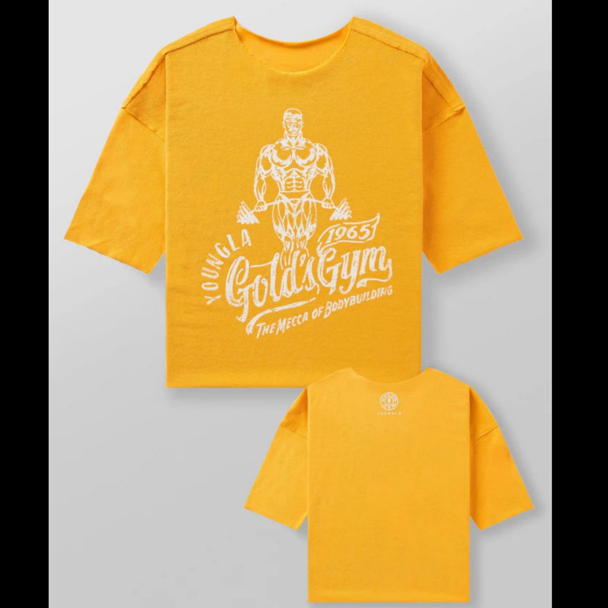 Camiseta de Algodão Gráfica Am - Yellow Streetwear Brand avaliação e preço