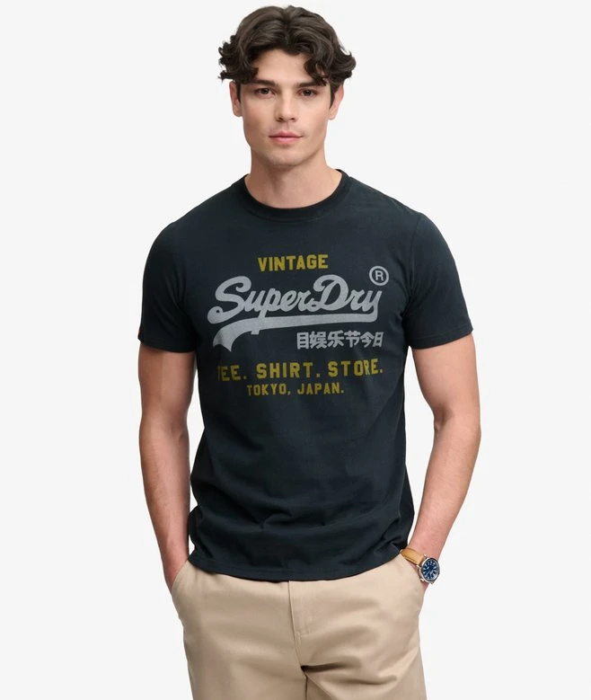 Camiseta Gráfica Vintage com L - Streetwear Brand Logos avaliação e preço