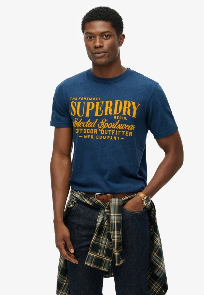 Camiseta Gráfica Vintage com L - Streetwear Brand Logos avaliação e preço