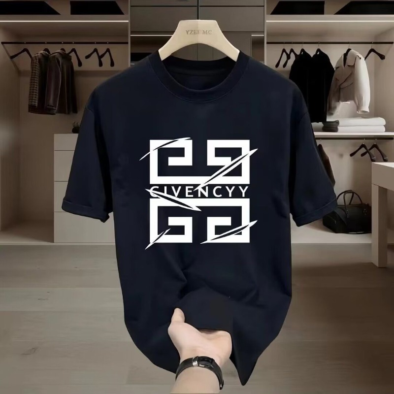 Camiseta Masculina 2026 GIVENC - Streetwear Brand Logos avaliação e preço