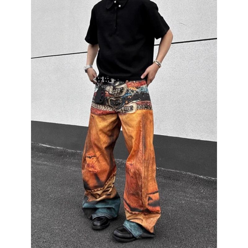 Calça Jeans Masculina Amarela  - Yellow Streetwear Brand avaliação e preço