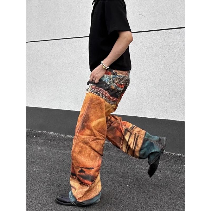 Calça Jeans Masculina Amarela  - Yellow Streetwear Brand avaliação e preço