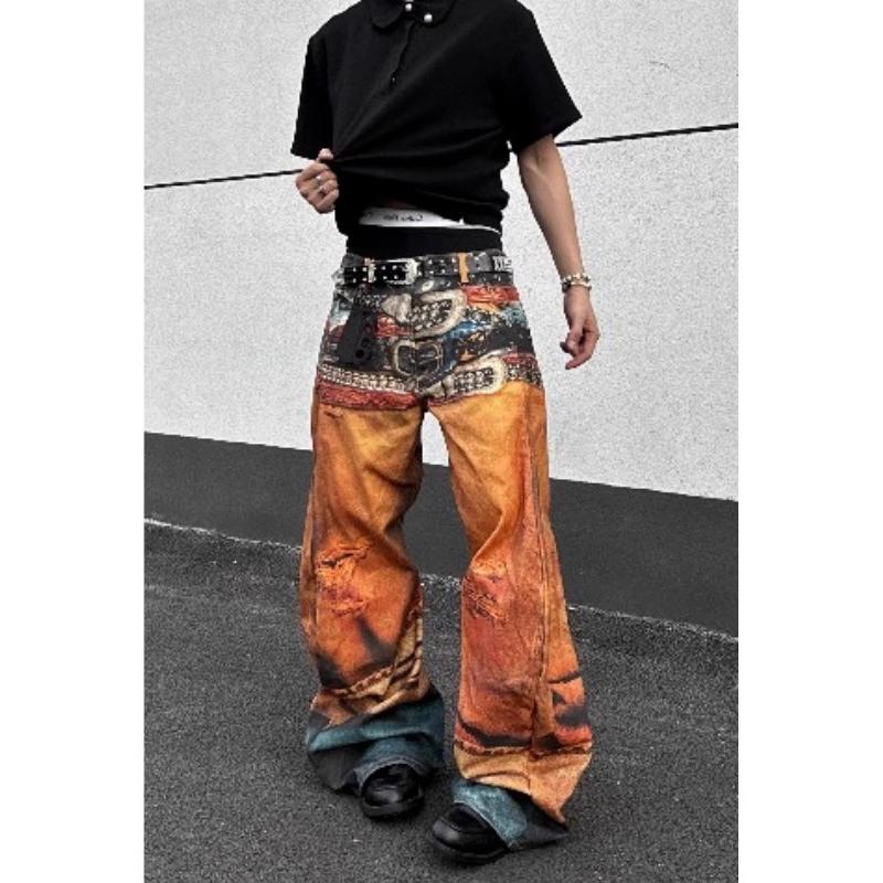 Calça Jeans Masculina Amarela  - Yellow Streetwear Brand avaliação e preço