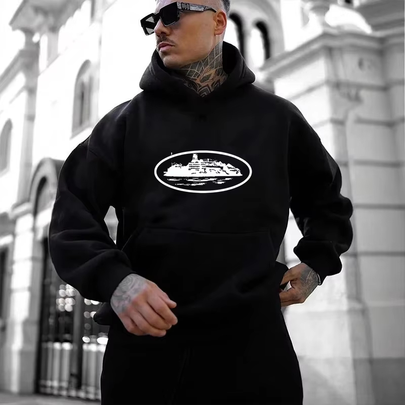 Moletom Oversize Gráfico de Ma - Streetwear Outfit Brand avaliação e preço