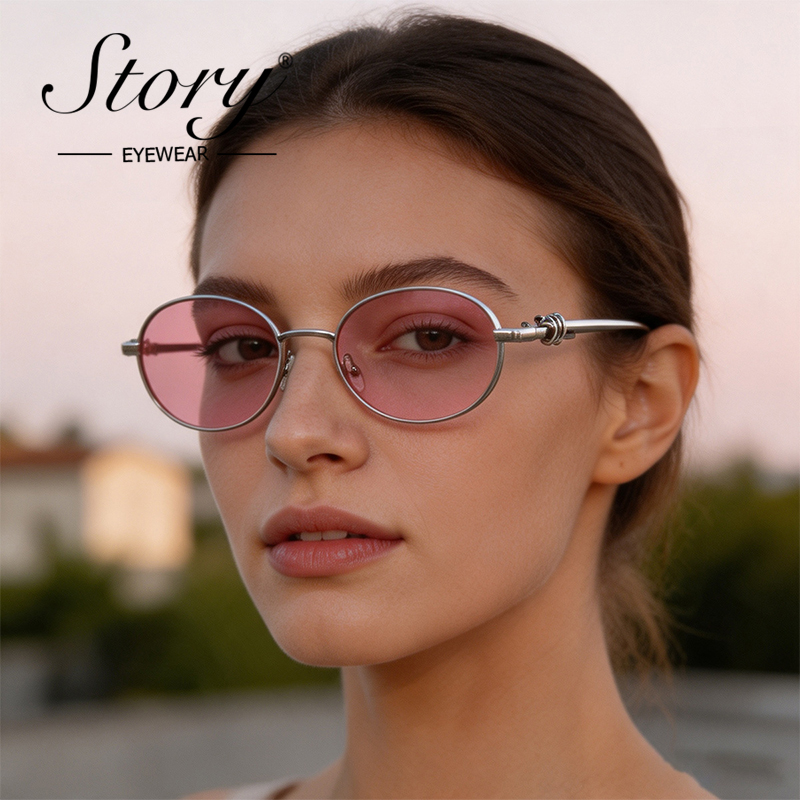 Óculos de Sol Oval Retrô com A - Yellow Streetwear Brand avaliação e preço